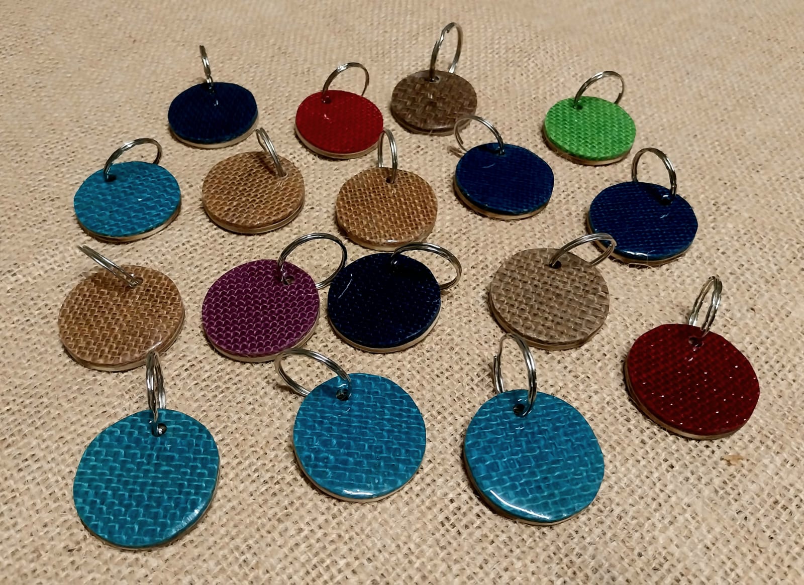 Portachiavi in Juta Jutapress – Il dettaglio naturale che fa la differenza